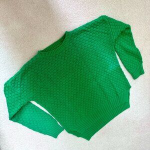 Emerald Cotton Sweater